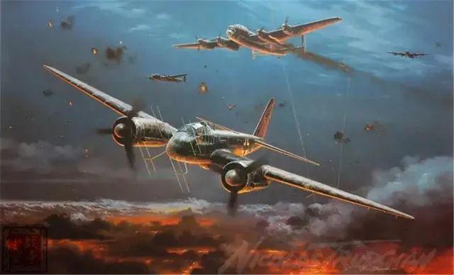 中国战斗机vs二战德军