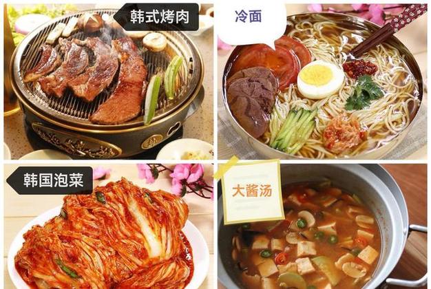 中国美食vs韩国料理