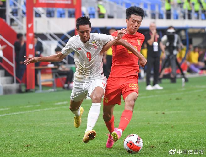 中国队vs缅甸队足球回放